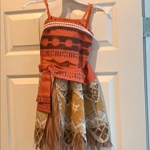 Moana outfit perfect for Halloween in size 4x-6